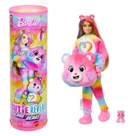 Barbie Cutie Reveal Muñeca Ositos Cariñositos Coloridos Sorpresa