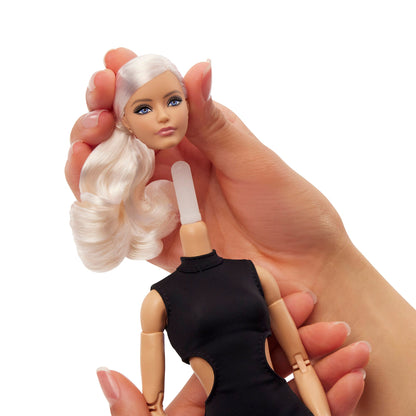 Barbie Basics Modèle 2-Poupée Blonde Avec Robe Noire